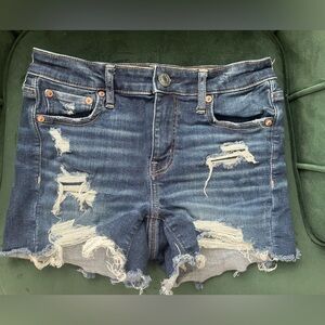 American Eagle Distressed Denim Women Shorts